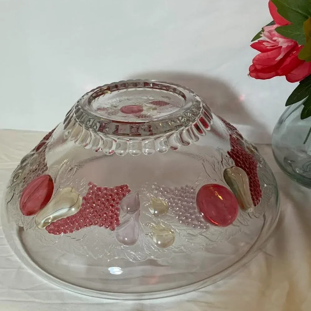 Westmoreland Glass Della Robbia Fruit Bowl Vintage EUC - Picture 3 of 14